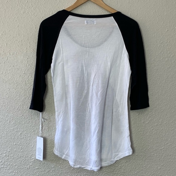 Lauren Moshi Frankie Raglan Baseball Color Gypsy Girl - Picture 3 of 10